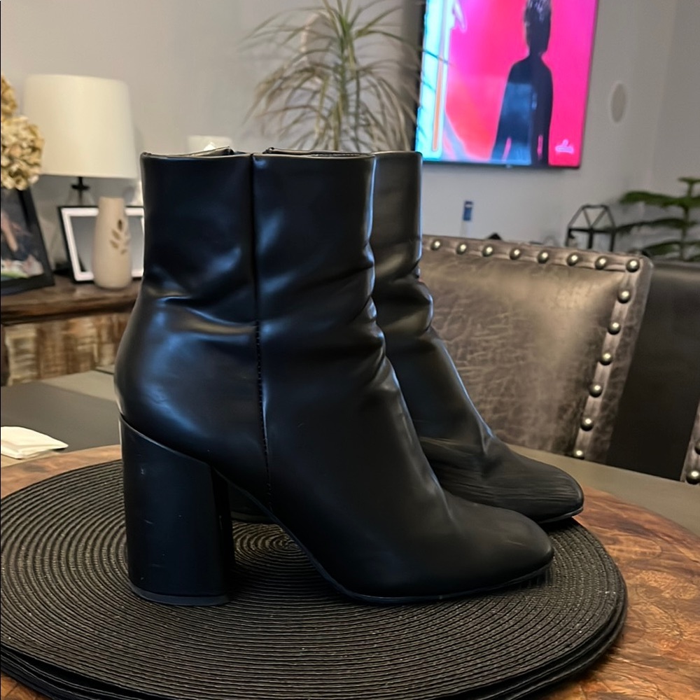 Classic Black Ankle Boots
